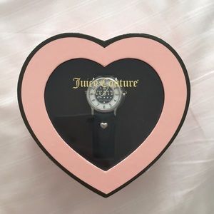 Juicy couture patent leather strap watch